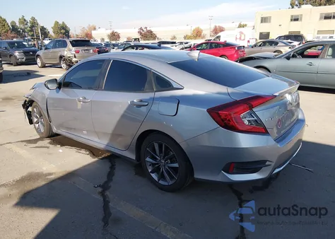 2019 Honda Civic Ex from USA, damaged, VIN JHMFC1F30KX002445